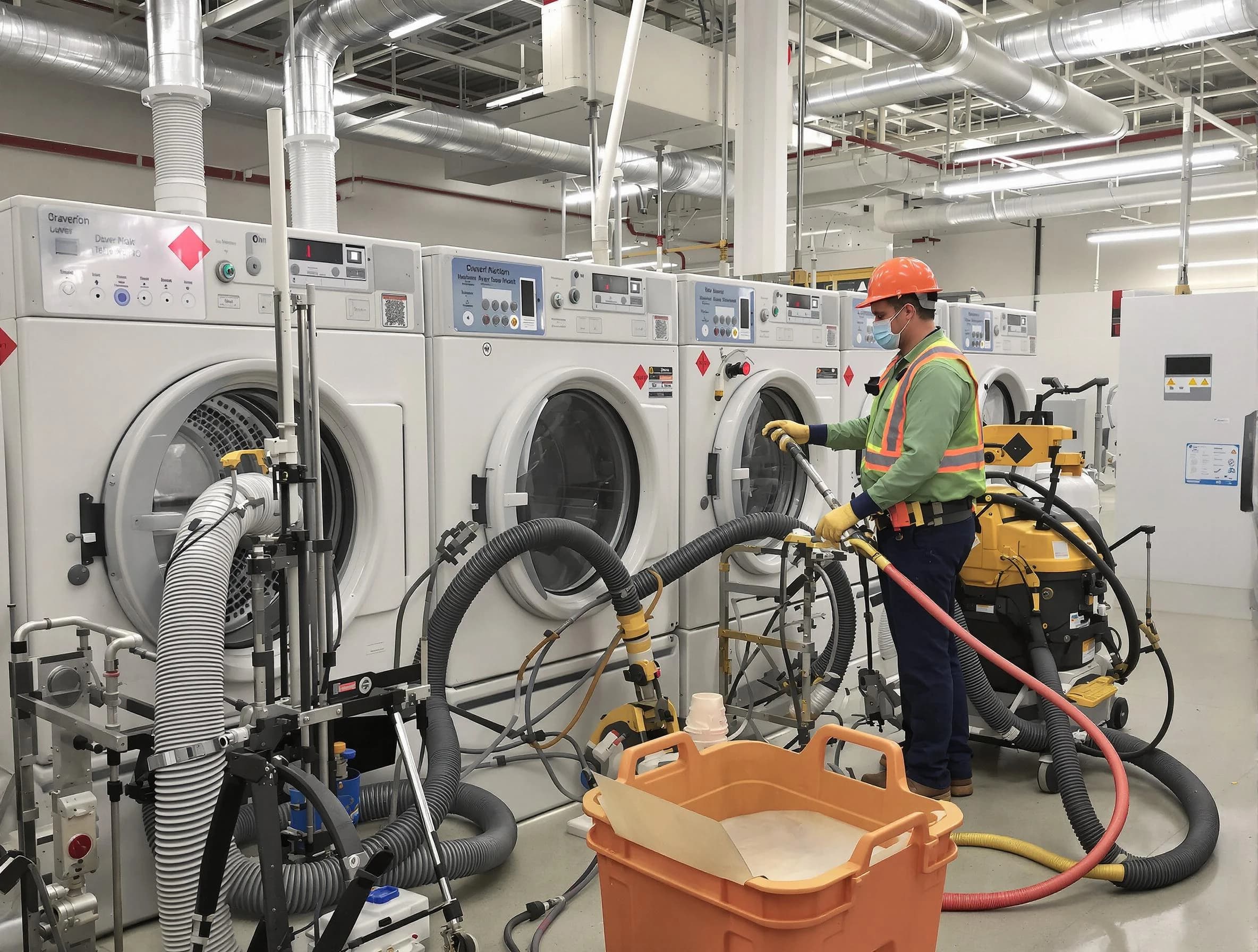 Commercial-grade dryer vent cleaning by Washington Dryer Vent Cleaning in Washington