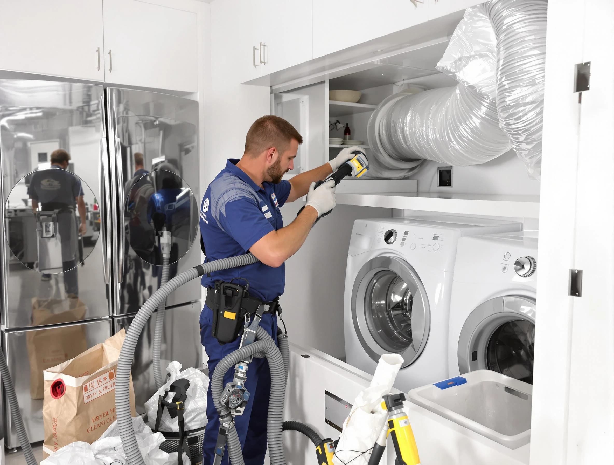 Professional duct cleaning by Washington Dryer Vent Cleaning in Washington