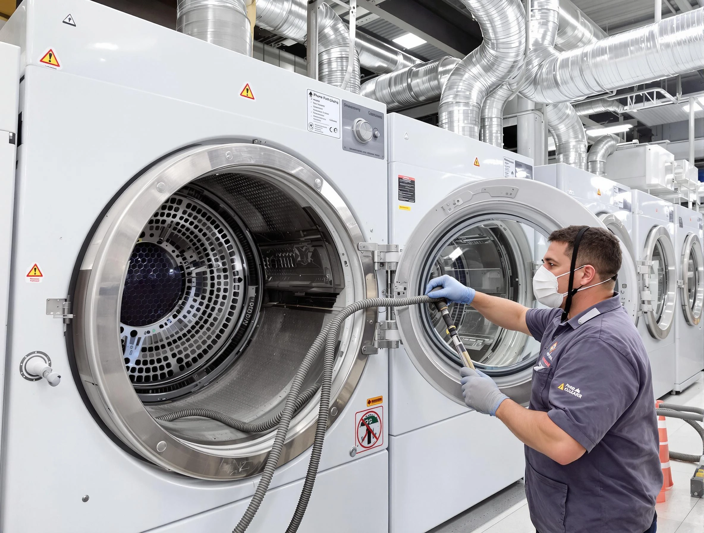 Industrial-grade dryer vent cleaning by Washington Dryer Vent Cleaning in Washington